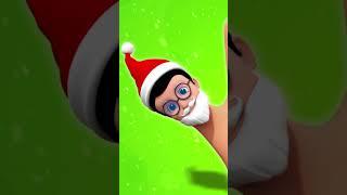 Santa Finger Family #shorts #christmassongs #merrychristmas #cartoonvideos