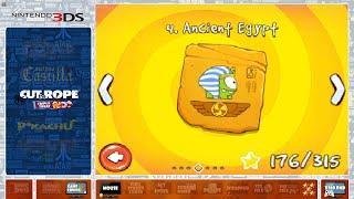 Cut the Rope Triple Treat Time Travel Ancient Egypt