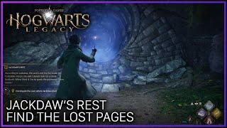 Hogwarts Legacy  JackDaws Rest Main Quest - Find The Lost Pages of The Book