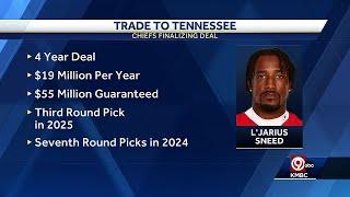 LJarius Sneed reportedly traded by the Chiefs to the Tennessee Titans