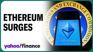 Ethereum surges on hopes of spot ETF approval