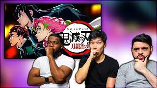 FIRST TIME Reacting DEMON SLAYER ALL OPENINGS 1-4  Kimetsu no Yaiba Op