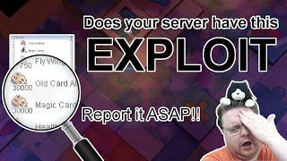 Does your Ragnarok Online server have this exploit?