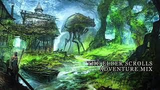 Relaxing Elder Scrolls Music - Adventure Mix - Morrowind Oblivion Skyrim & ESO