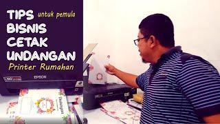 tips bisnis cetak undangan untuk pemula dengan printer rumahan