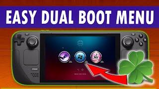 Steam Deck Dual Boot Menu with Clover  Easy Guide  Simple Setup