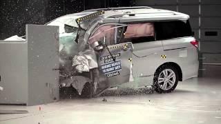 Crash tests minivans Nissan Quest  AutoMotoTV