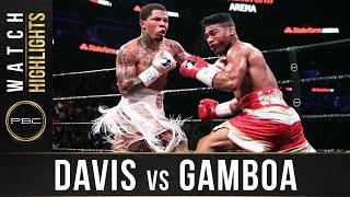 Davis vs Gamboa HIGHLIGHTS December 28 2019 - PBC on Showtime