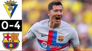 Cadiz vs Barcelona 0-4 Full Match Extended Highlights