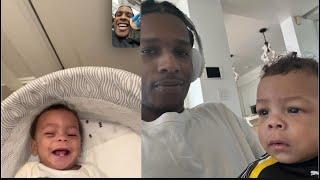 ASAP ROCKY CELEBRATES HIS SECOND SONS FIRST BIRTHDAY BY SHARING PICTURES AND VIDEOS OF HIM