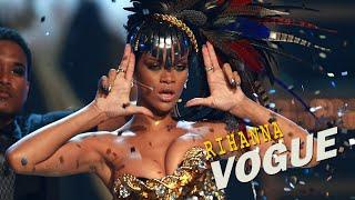 Rihanna - Vogue Fashion Rocks 2008 Madonna Cover  HD