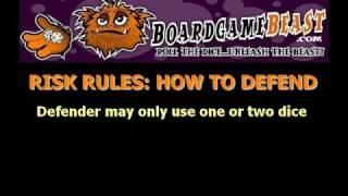 Risk board game rules video