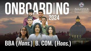 Onboarding 2024  BBA Hons. and B. Com. Hons.
