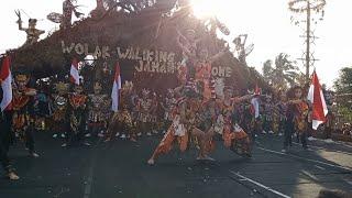 KESERUAN EL NAGARA IKUT FESTIVAL LIMA GUNUNG KOLABORASI 4 SANGGAR TARI TERBAIK DI MAGELANG