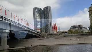 Прогулка на пароходе по Москва реке