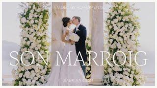 Step into a World of Luxury at Son Marroigs White Wedding Ceremony