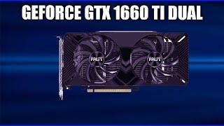 Видеокарта Palit GeForce GTX 1660 Ti Dual NE6166T018J9-1160C