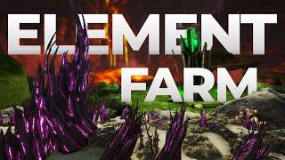 HOW TO SOLO ELEMENT FARM EASY ELEMENT DUST AND SHARDS - How to  Ark Survival Evolved