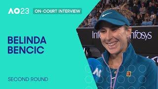 Belinda Bencic On-Court Interview  Australian Open 2023 Second Round