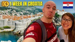 Is travelling Croatia in 2024 EXPENSIVE? every $ we spent in 1 week 