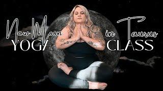 NEW MOON YOGA CLASS  YOGA FOR MANIFESTATION  NEW MOON IN TAURUS 