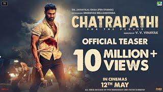 Chatrapathi - Official Teaser  Bellamkonda Sai Sreenivas  Pen Studios  In Cinemas 12 May 2023