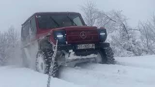 Mercedes G Class Swap M57  G270cdi  G350d  Off Road  Sound  Rev Limiter  Snow  Compilation