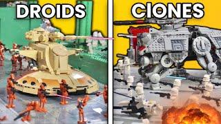 I Built Clone Wars BATTLES in LEGO…