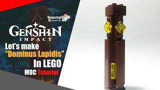 LEGO Genshin Impact Dominus Lapidis MOC Tutorial  Somchai Ud