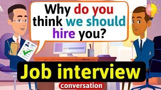 Job interview in English Practice English Conversation Improve English Speaking Skills Everyday
