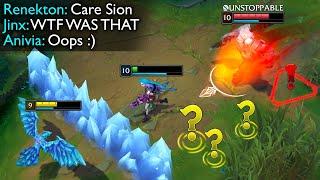 Best Funny LOL Fails 2022 Minion Block Anti Synergy Accidental Outplay...