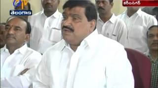 City Bus Service Launched At Karimnagar Ministers Etala & Mahender Attends