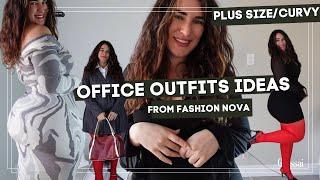 Office Outfits Ideas Plus SizeCurvy - Fashion Nova - Gypssai