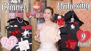 CHANEL 24P HAUL UNBOXING  CNY VIC GIFT ️ 9 ITEMS FIRST BAGS OF THE YEAR + SHOES & RTW  LINDIESS