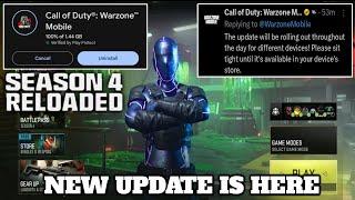 Warzone Mobile New Season 4 Reloaded Update is Here For Android & iOS New Graphics Optimization