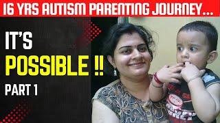 Part 1- Autism Success Story of Sainyam️ #autism