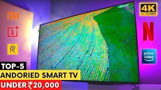 Top 5 Best Android Smart TVs Under 20000  Best TV Under 20000 Best 40 Inch Smart TV