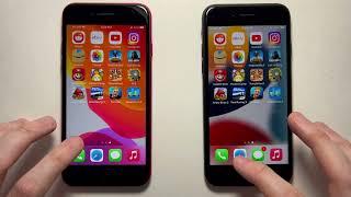 iPhone SE 2020 vs iPhone SE 2022 Speed Test Speakers Battery & Cameras
