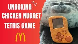  Unboxing McDonalds Chicken Nugget Tetris Retro Game 