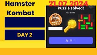 DAY 2 Hamster Combat Mini-Games 21.07.2024 How to Always Get the Key