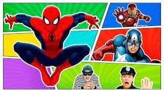 Knock Knock Whos at the Door? and MORE Superhero Songs  Kids Songs and Nursery Rhymes  BalaLand