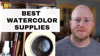 3 Most Important Watercolor Supplies Not paint brushes or paper