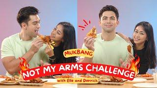 Kapuso Exclusives Mukbang x Not My Arms Challenge with Derrick and Elle