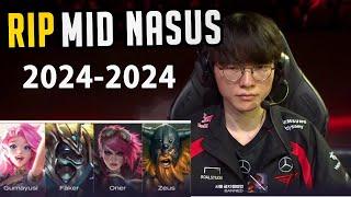 The Last Time Youll See Mid Nasus in LCK - T1 vs HLE Highlights with Voice Comms Translated