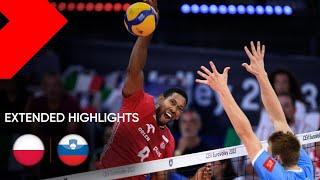 POLAND vs. SLOVENIA I Extended Match Highlights I Semi-Finals CEV EuroVolley 2023