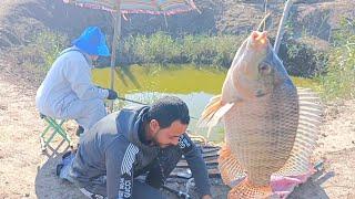 Fishing on the beginning of the New Year