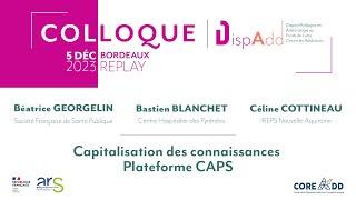 Capitalisation des connaissances - Plateforme CAPS