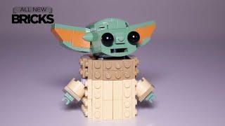 Lego Star Wars Mandalorian The Child Baby Yoda Speed Build by Tyler Clites for The Brick Show Shop