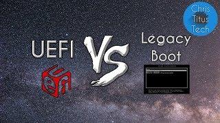 UEFI vs Legacy BIOS Boot  GPT vs MBR DOS  Explained