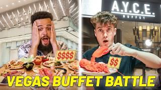 MOST Expensive Vegas Buffet VS Budget Bacchanal VS A.Y.C.E.